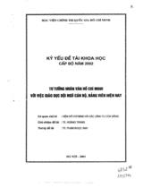 Tư tưởng nhân văn Hồ Chí Minh với việc giáo dục đội ngũ cán bộ, đảng viên hiện nay- Tuyển tập chuyên đề_CD 