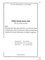 Sự thống nhất biện chứng giữa năng lực lãnh đạo quản lý với bản lĩnh chính trị trong hoạt động của người cán bộ chủ chốt của hệ thống chính trị ở nước ta 
