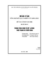 Phong trào cánh tả Mỹ-Latinh: Thực trạng và triển vọng 