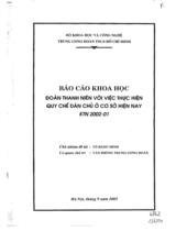 Đoàn thanh niên với việc thực hiện quy chế dân chủ ở cơ sở hiện nay 