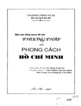 Phương pháp và phong cách Hồ Chí Minh 