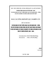 Sự vận dụng và phát triển sáng tạo chủ nghĩa Mác-Lênin của Hồ Chí Minh và Ðảng Cộng sản Việt Nam trong Cách mạng xã hội chủ nghĩa và trong sự nghiệp xây dựng chủ nghĩa xã hội thời kỳ trước đổi mới (1960-1985) 