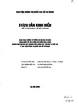 Khai thác những tư tưởng xã hội học cơ bản trong một số tác phẩm kinh điển Mác-xít nhằm phục vụ cho việc nghiên cứu, giảng dạy bộ môn xã hội học ở Học viện Chính trị Quốc gia Hồ Chí Minh - Trích dẫn kinh điển 