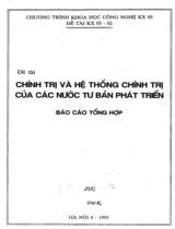 Chính trị và hệ thống chính trị của các nước tư bản phát triển 