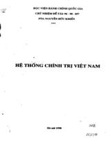 Hệ thống chính trị Việt Nam  