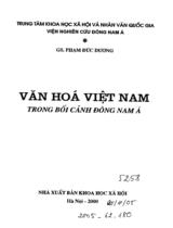 Văn hóa Việt Nam trong bối cảnh Đông Nam Á  