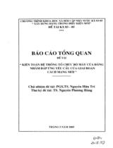 Kiện toàn hệ thống tổ chức bộ máy của Đảng nhằm đáp ứng yêu cầu của giai đoạn cách mạng mới  